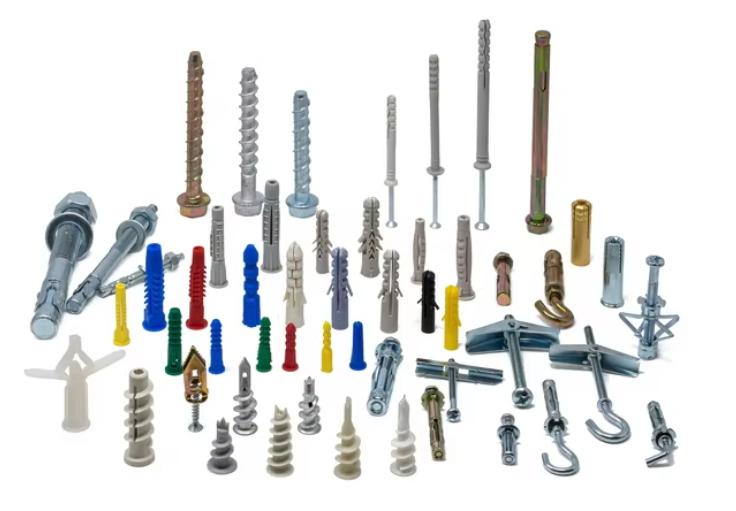 Саморезный анкер для гипсокартона из цинкового сплава