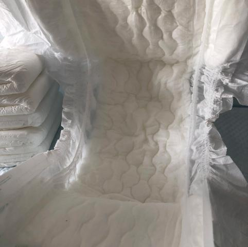 Customized Nonwoven Fabric 3D-Leak Guard Disposable Adult Diaper