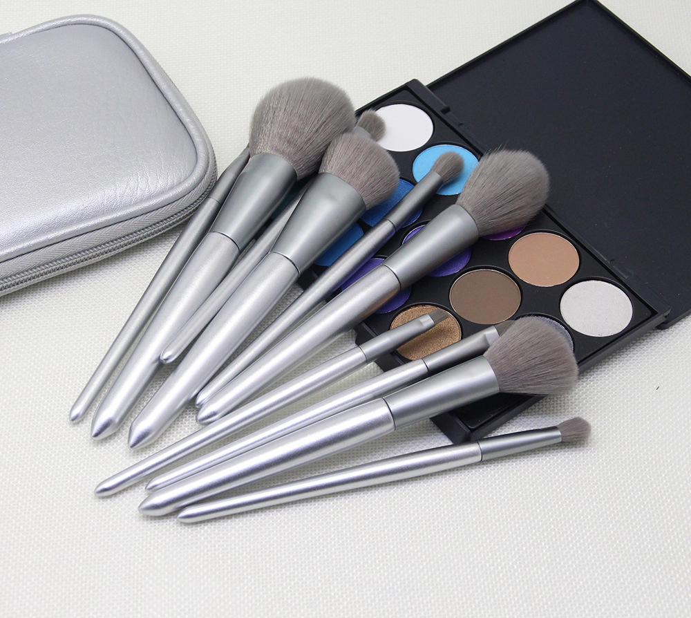 10PCS Premium Cosmetic Makeup Brush Set Professional Beauty Tools for Women Esg11406