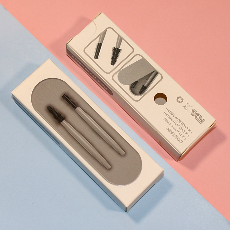 Personalized Eyelash Applicator Mascara Brushes Wands Silicone Eyebrow Brush and Spoolie Disposable Eyelash Brush