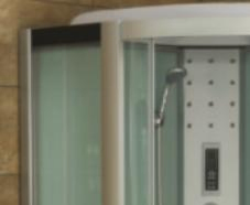 Tempered Glass Bathroom Luxury Modern Style Combined Shower Cabins for Multifunction