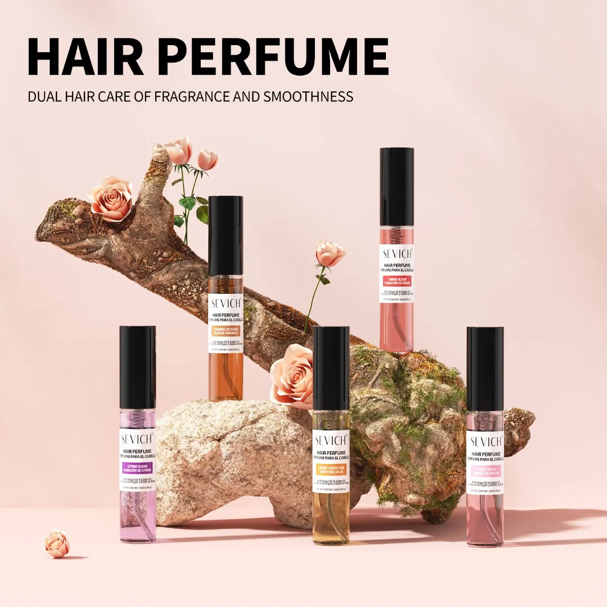 5ml Hair Perfume Luxury Fragrance Refreshing & Invigorating Scent Hair Perfume Spray