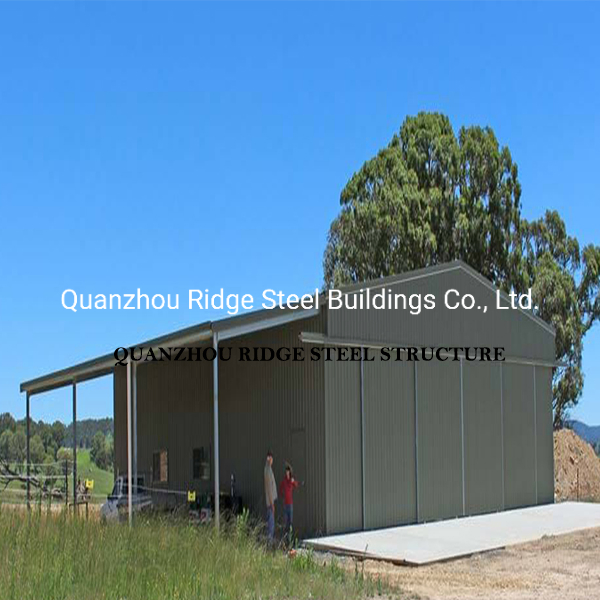 Gable End Light Steel Structure Farm Shed Garage