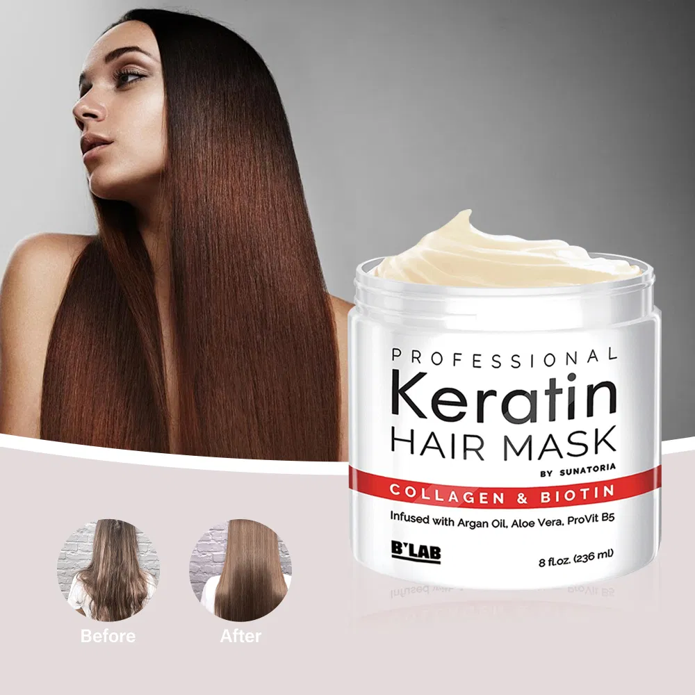 Keratin Hair Mask for Deeply Conditioning to Heal Hair
