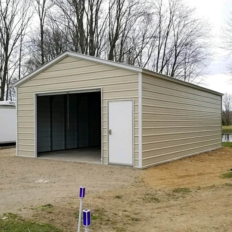 Custom Prefab Steel Garage Buildings Cheap Metal Carports for Sale
