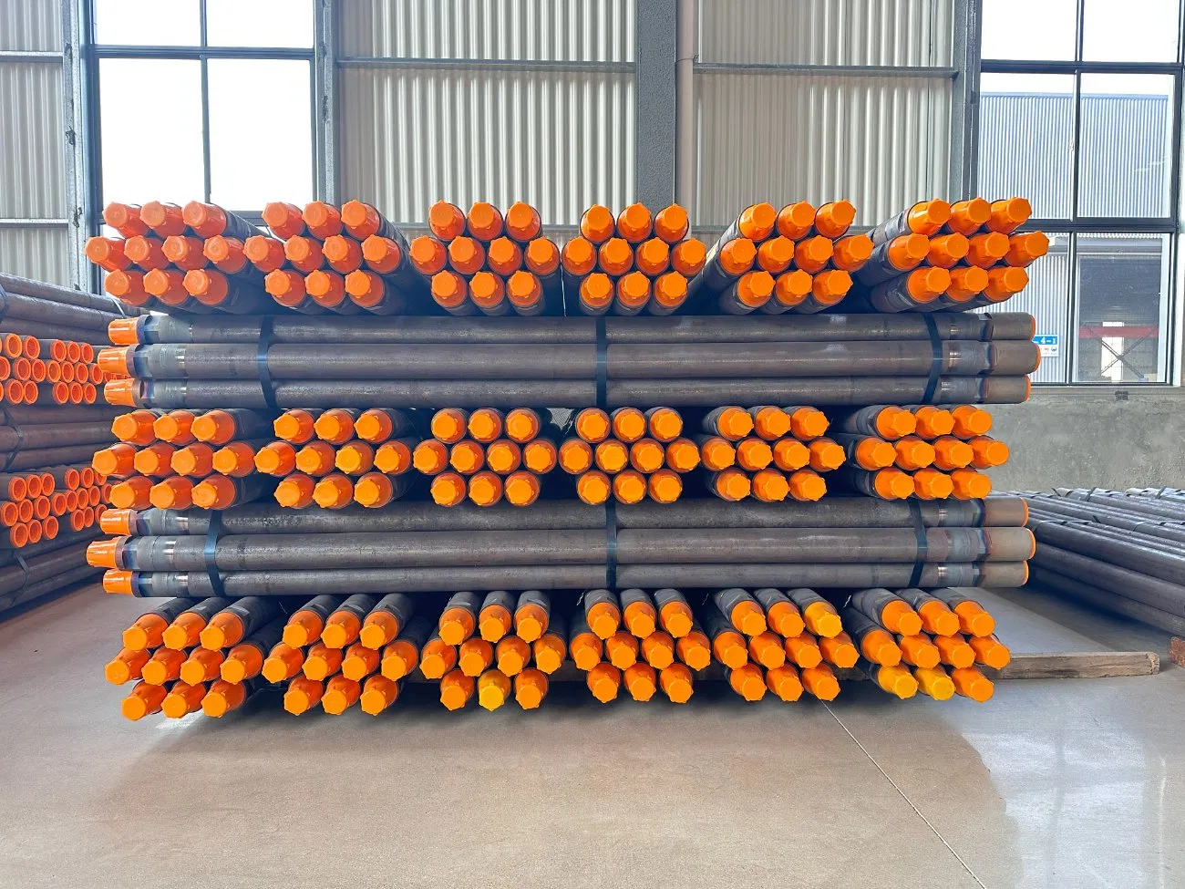 76mm 89mm 102mm 114mm Friction Welded DTH Drill Pipe Rods