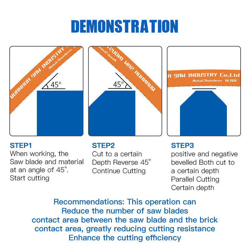 Пильное полотно Bim 200 мм 14 TPI для мягкого металла