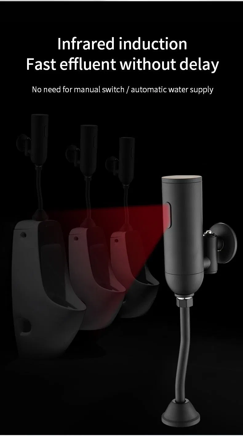 Smart Induction Flush Waterproof Brass Automatic Urinal Flusher Automatic Infrared Urinal Sensor Flusher