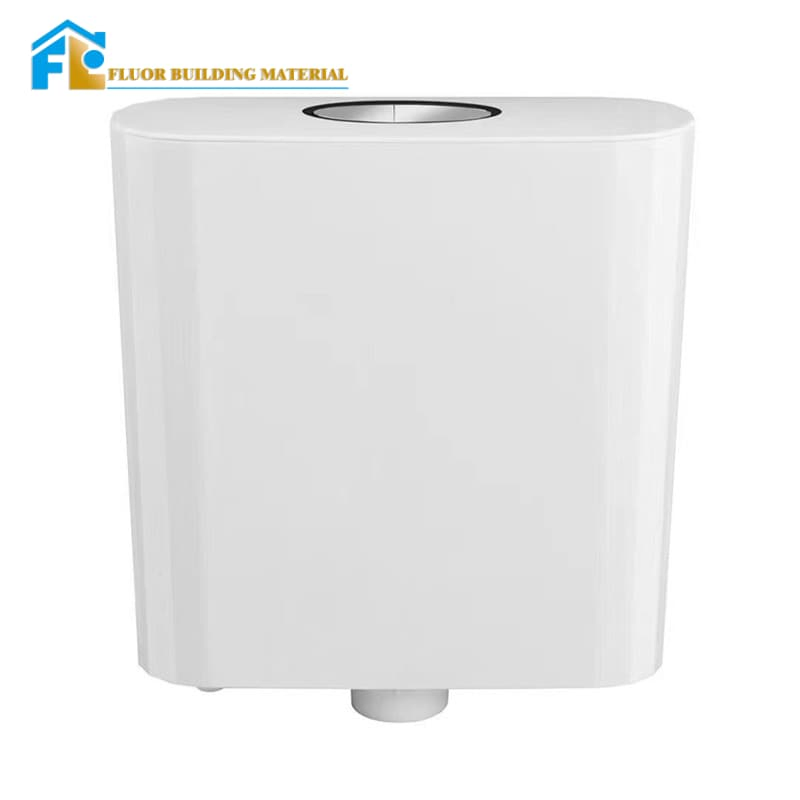 Fluor 2025 PP Two Piece Squat Toilet Water Tank Toilets Accessories for Public Bathroom