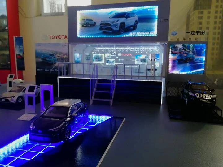 New Energy Storage Vehicle Display Model Making Suitable for Car Exhibitions