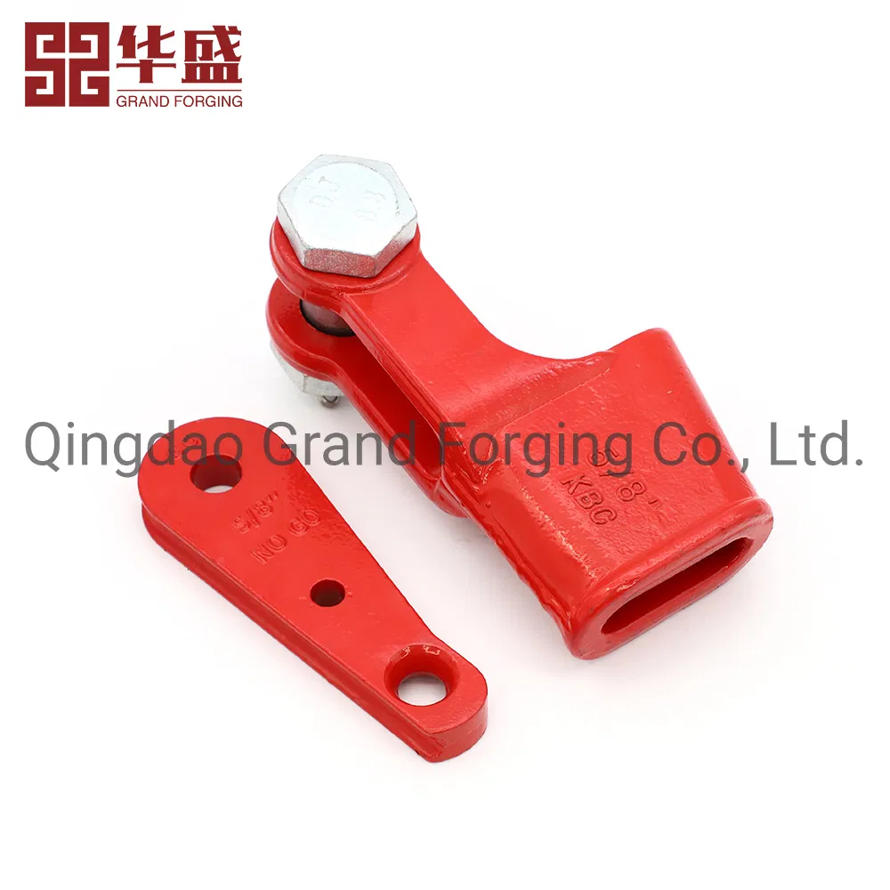 Factory Direct Sale OEM Steel Closed Die Forging Open Spelter Sockets