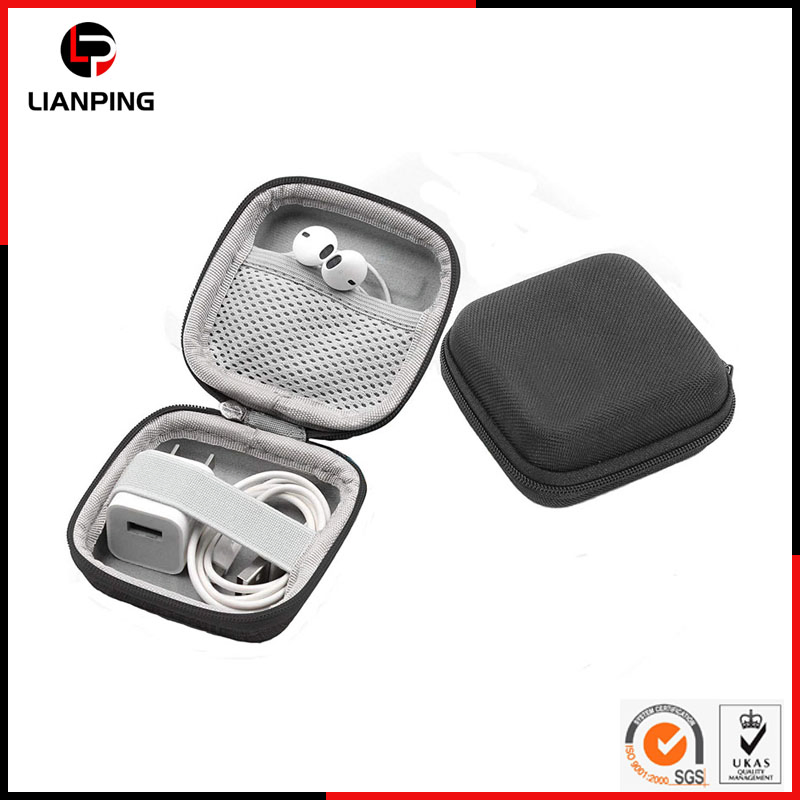 Ударопрочный чехол для наушников EVA с карманом