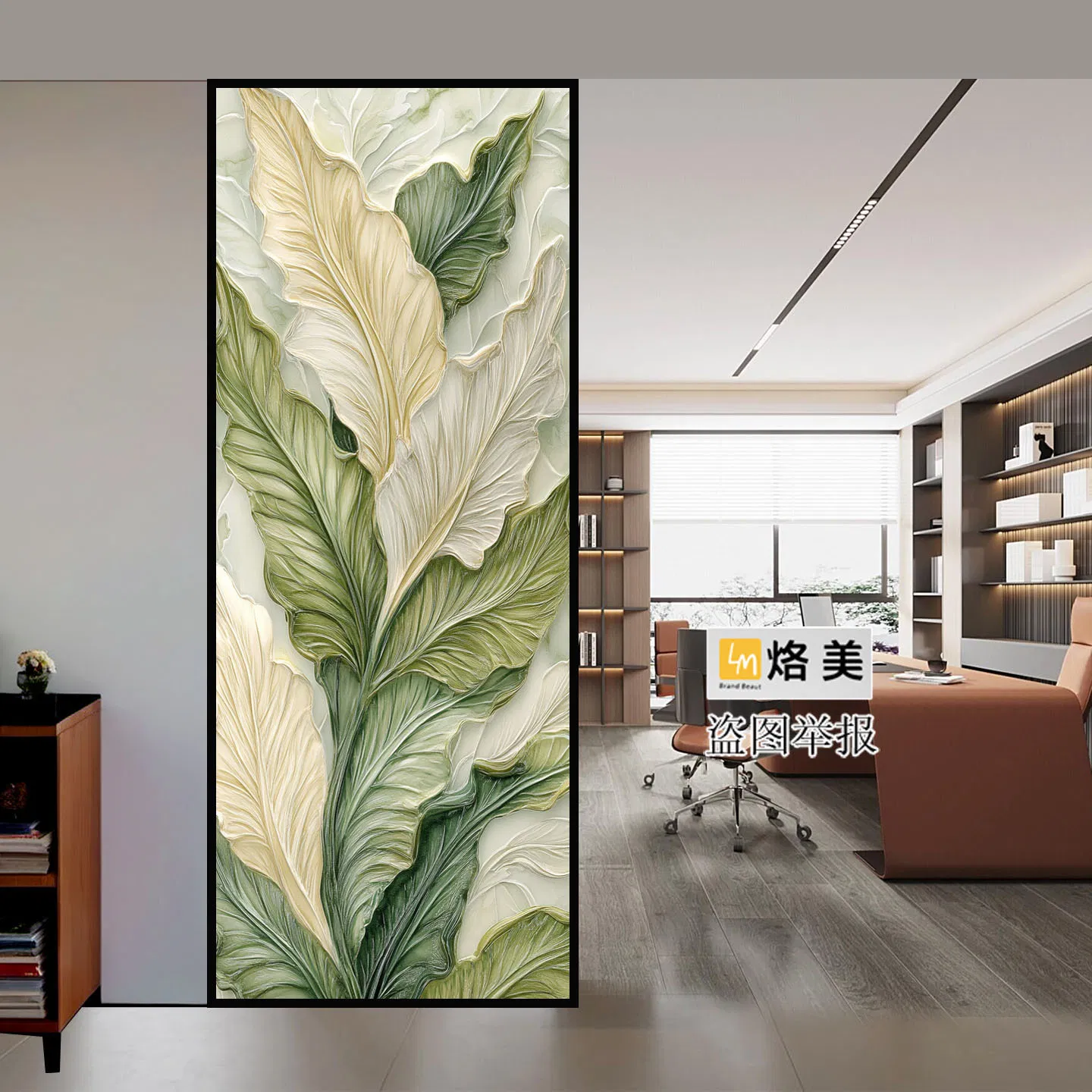 Tempered Glass Living Room Partition Panelvilla Decoration Partitionbathroom Entranceway
