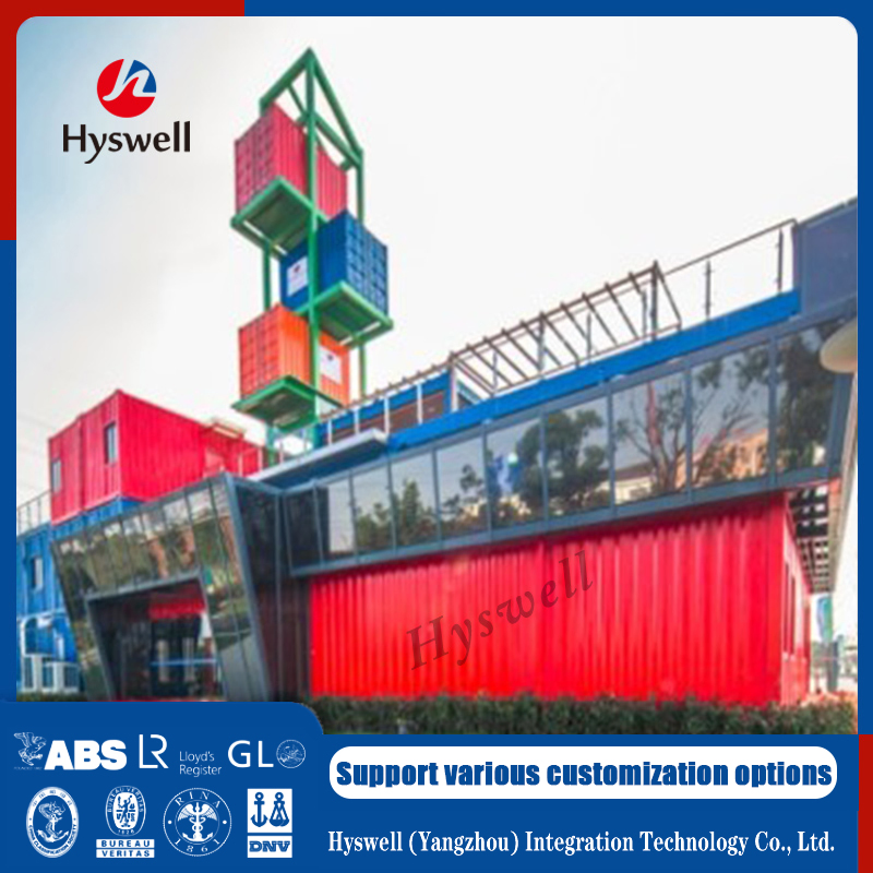 Hyswell Customized Luxury Flat Pack Container House with Toilet for Modern Living