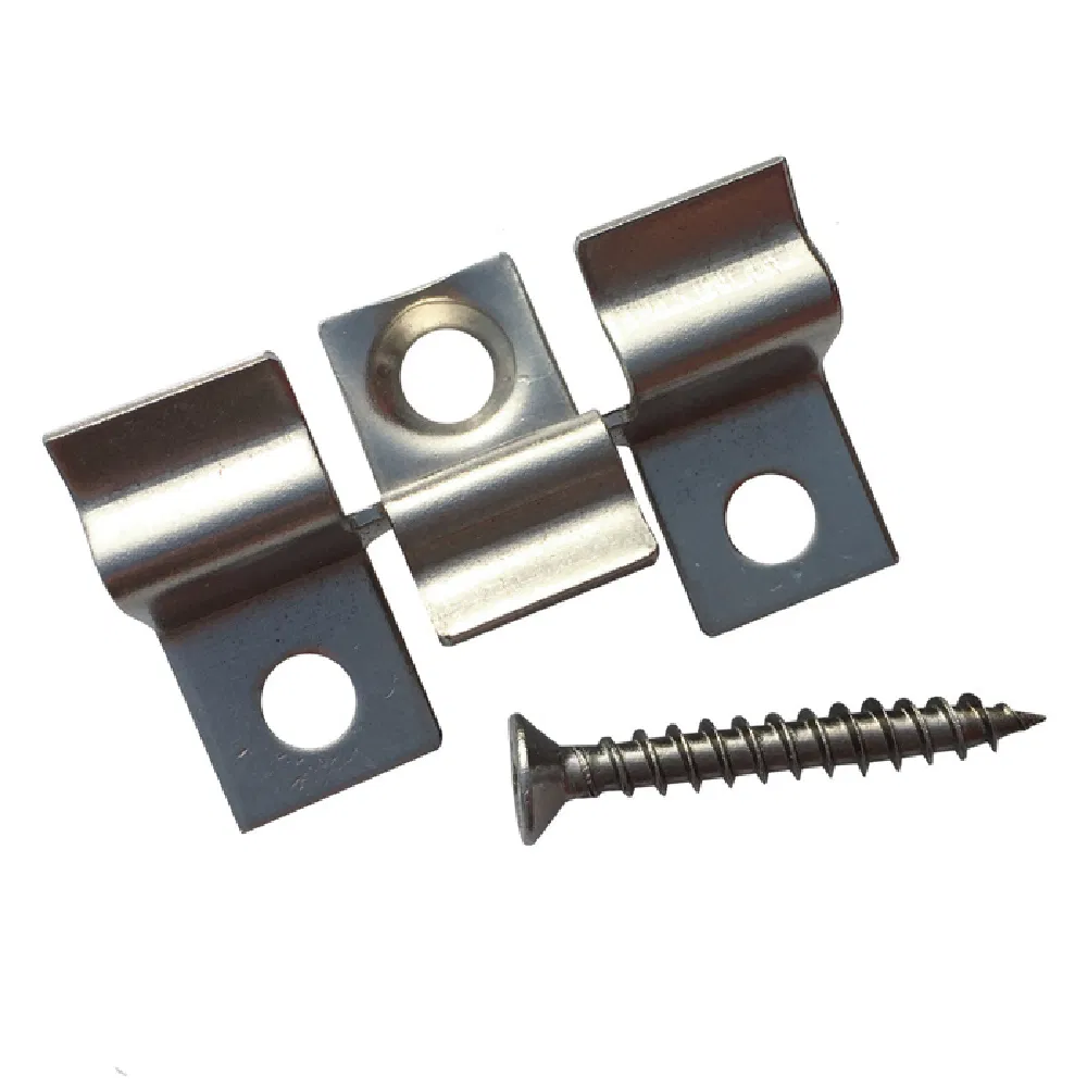 Coating Polished Rust Resistant Connecting Fastener System Stainless Steel Metal Clips for Decking Flooring