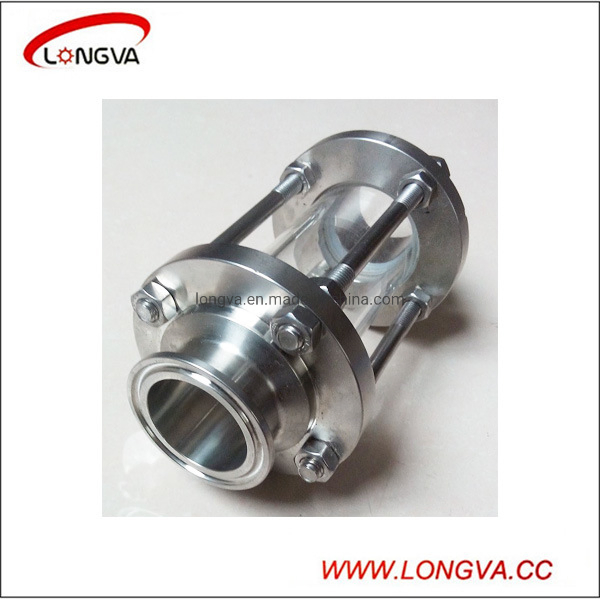 Sanitary Pipe Fitting Stainless Steel Tri Clamp Straight Sight Glass Pipeline Tubular Sight Glass