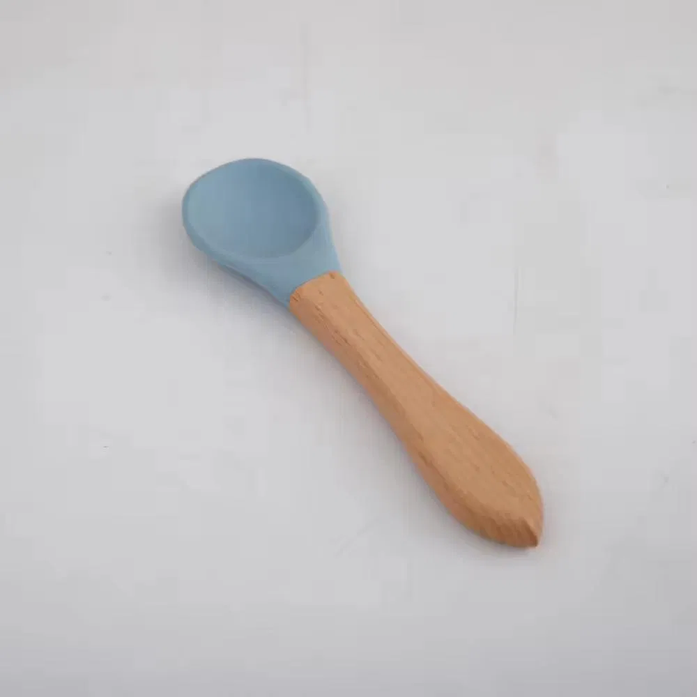 Wholesale High Quality Wooden Cutlery Bamboo Clappers Material Children' Tableware Set