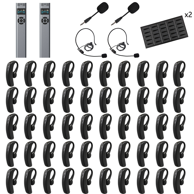 Беспроводная туристическая система 2.4 ГГц, 999 каналов