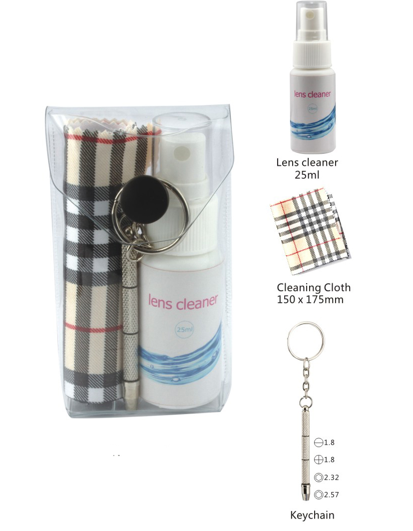Lens Cleaner Set for Lenses and Glasses