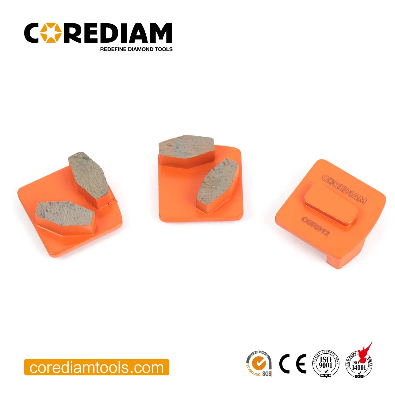 Алмазный шлифовальный сектор Redi Lock 100/120#