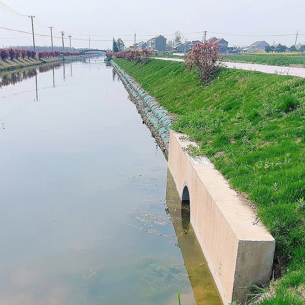Exceptional Strength Geotextile Woven Retaining Wall Green Ecological Bag for River Restoration