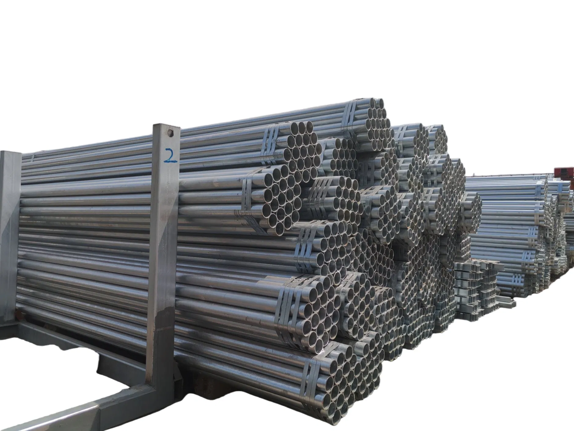 Heavy-Duty Galvanized Round Steel Tube with 300G/M² Zinc Coating