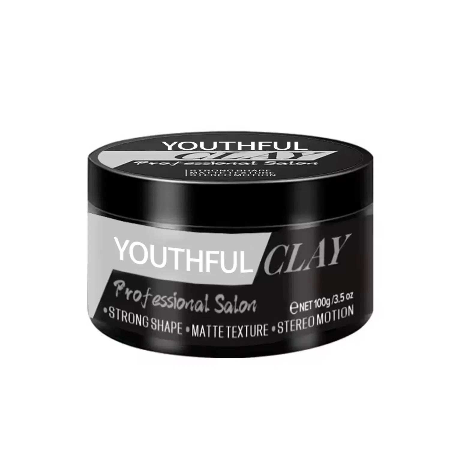Mens Strong Hold Hair Styling Pomade Paste Clay Mud Cream Wax