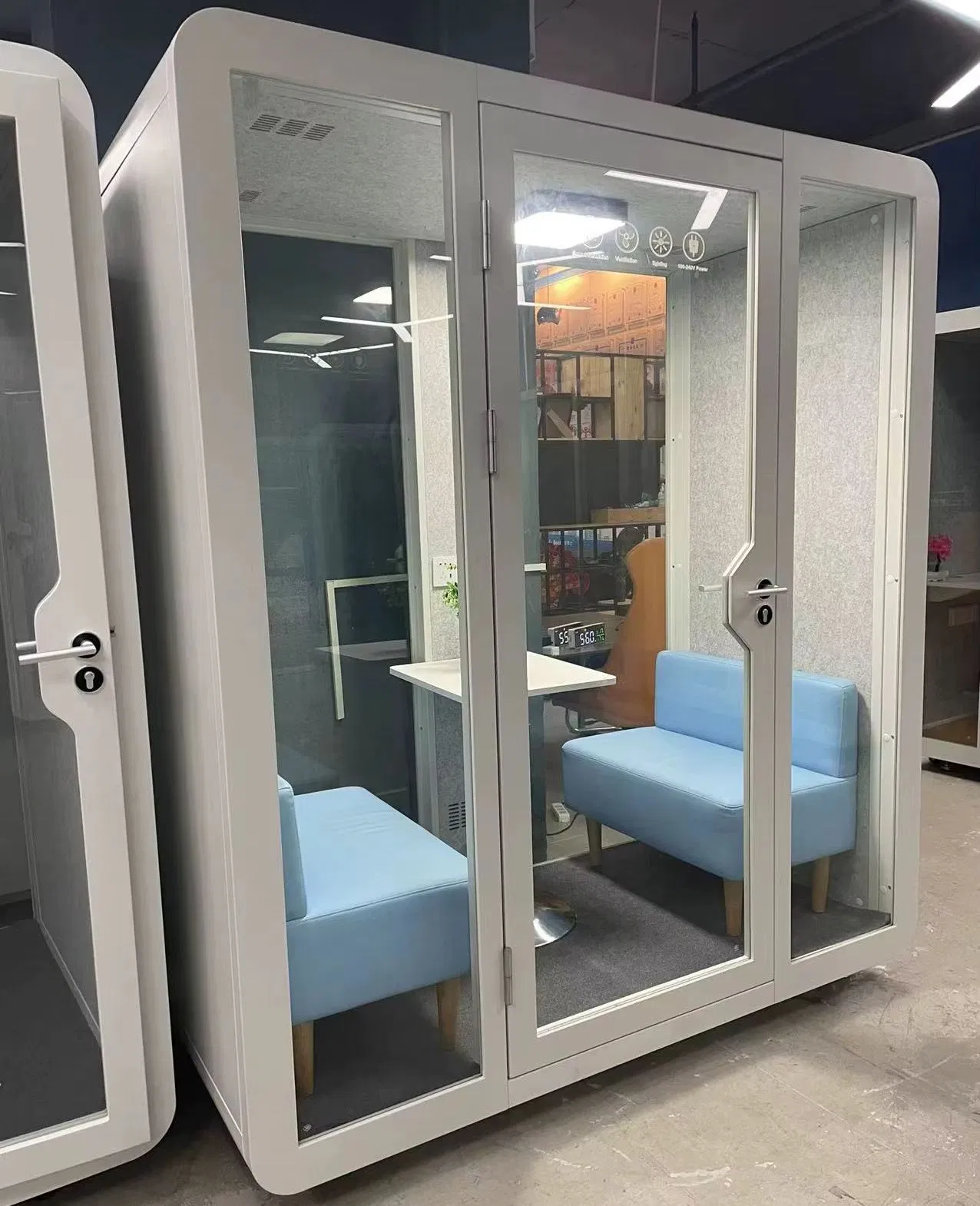 Premium Acoustic Soundproof Booth Office Meeting Pod for Home and Office From Lively to Quiet