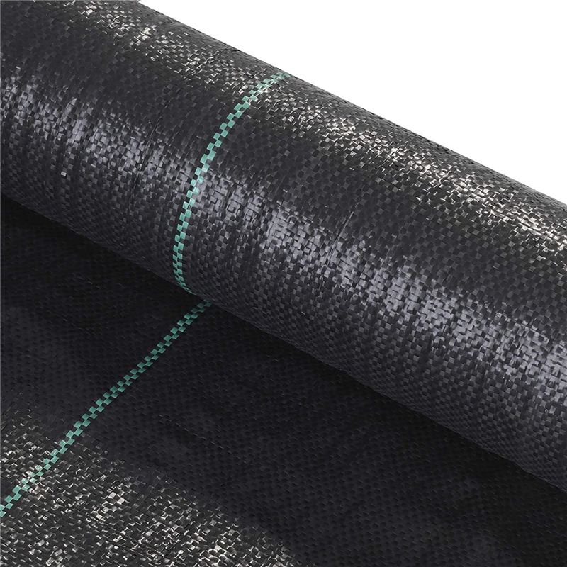 Sugrand Black Fabric Weed Barrier Garden Mat Weed Mat Mulch Matting