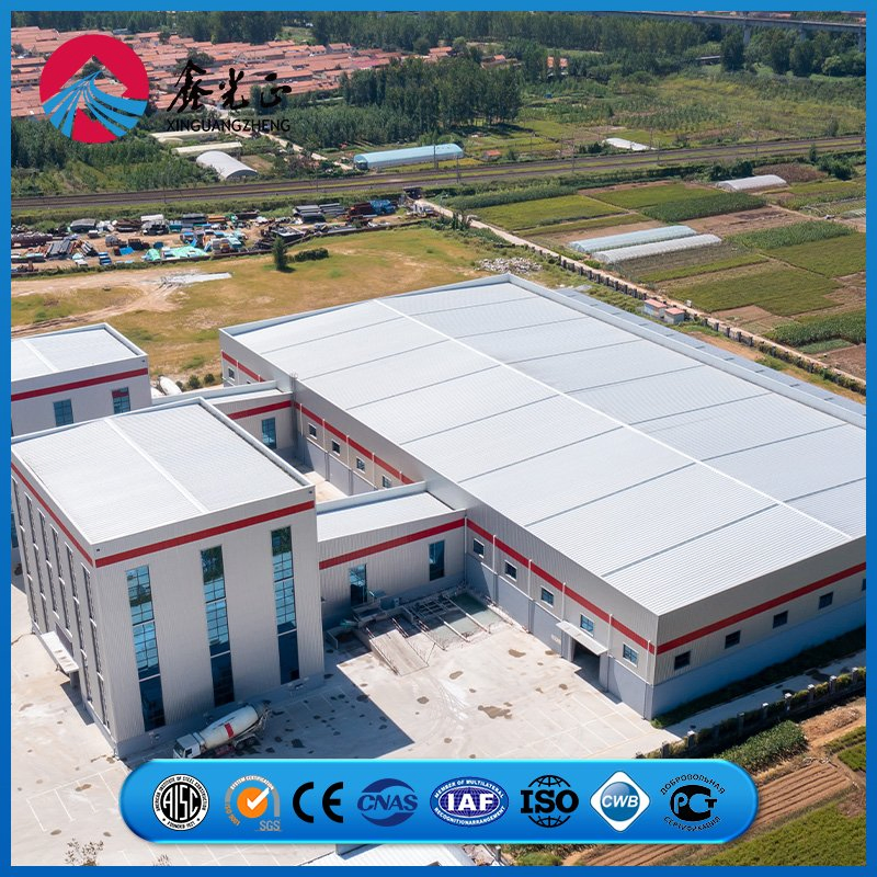 Heavy Equipment Manufacturing Fabrication Facility Prefabricated/Prefab Steel Structure Frame/House Building/Warehouse/Workshop