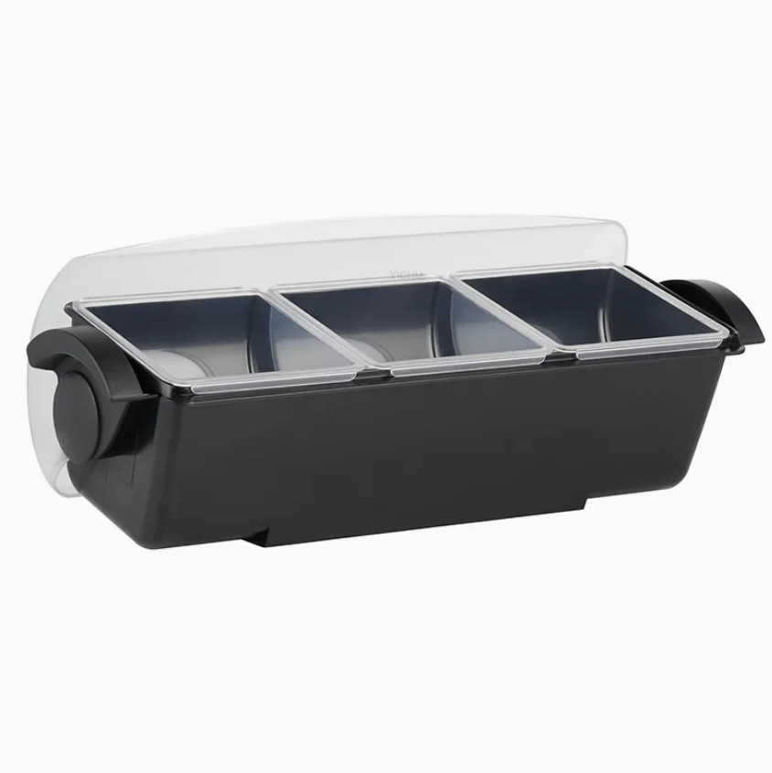 Plastic Bin Food Container 2.85L Storage for Bar