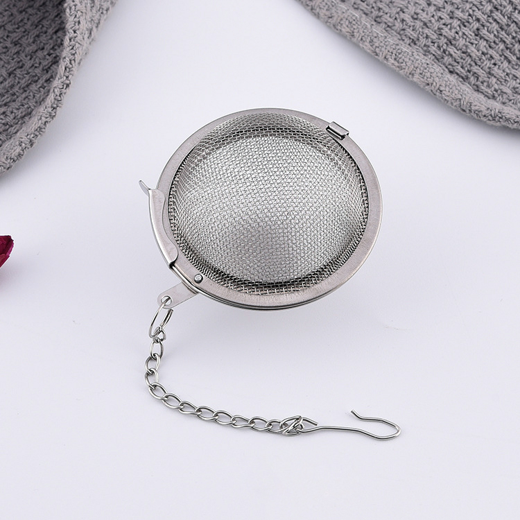 201 Stainless Steel Simple Portable Tea Strainer Tea Ball