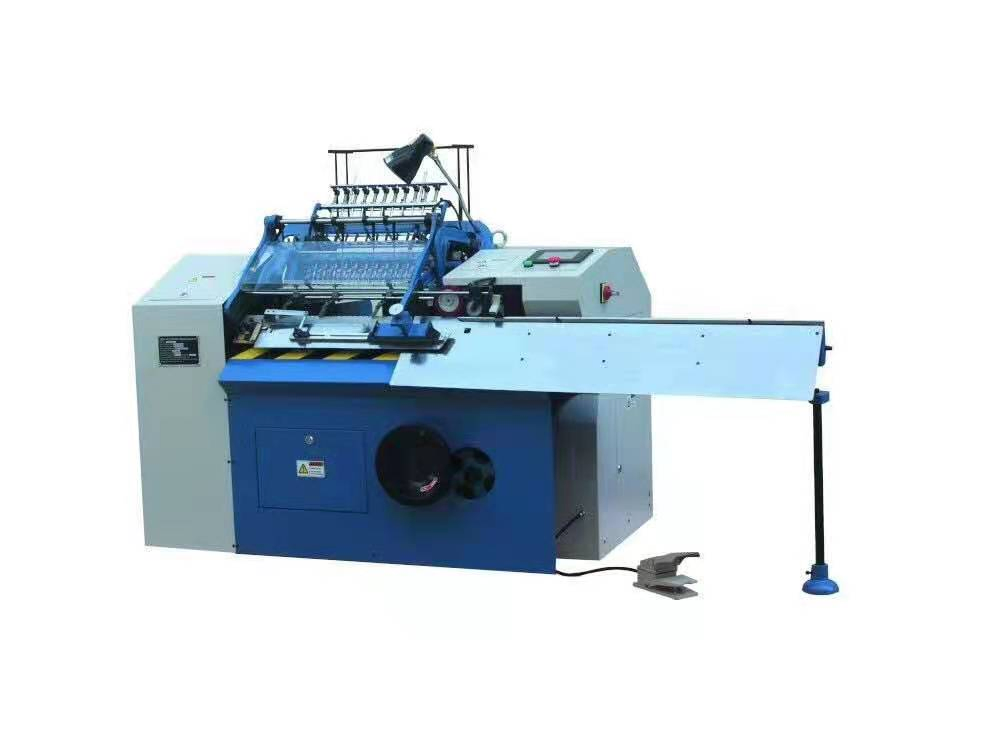 High Speed Semi-Automatic Paper Book Sewing Machine Zm-Sx460d