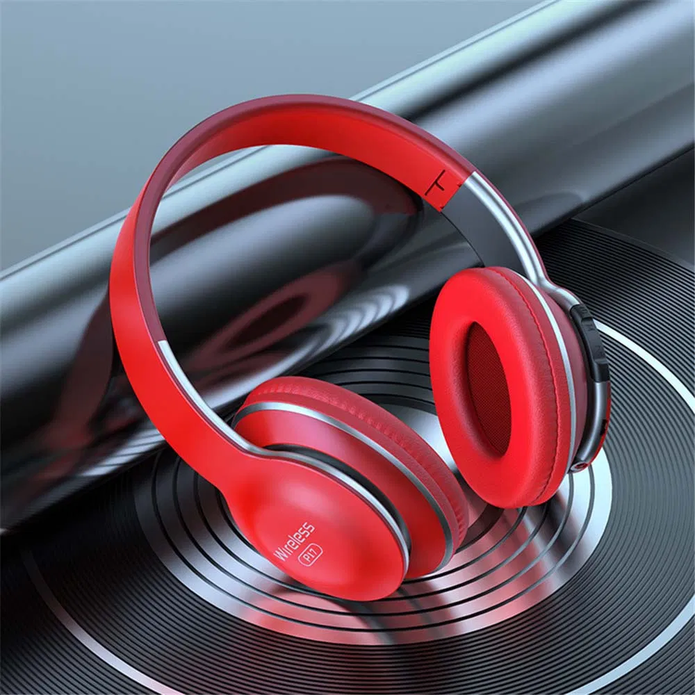 P17 Wholesale Multifunctional Foldable Wireless Earphone Game Bluetooth Gaming Headset