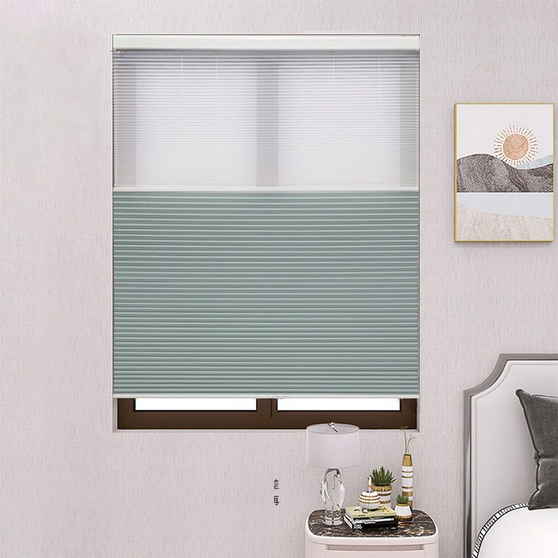 Factory Modern No Drill Cordless Day and Night Honeycomb Blinds for Window