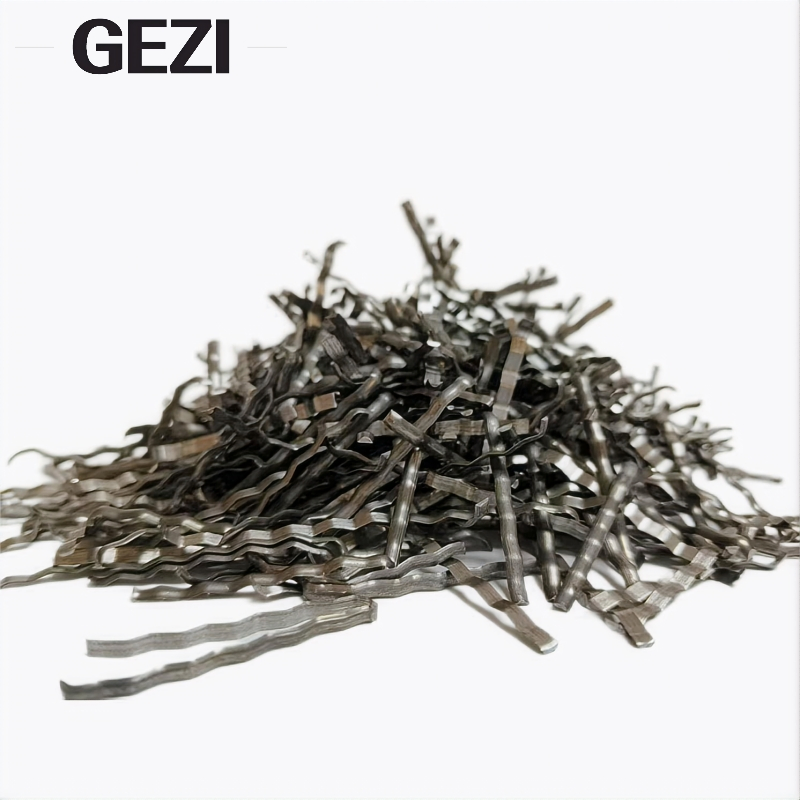 Cold-Drawn Hooked End Steel Fibers for Maximum Anchorage