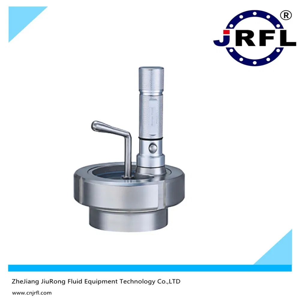 Customized Stainless Steel SS316 Sanitary DN80/DN100/DN125/DN150 Light Indicator Light Sight Glass