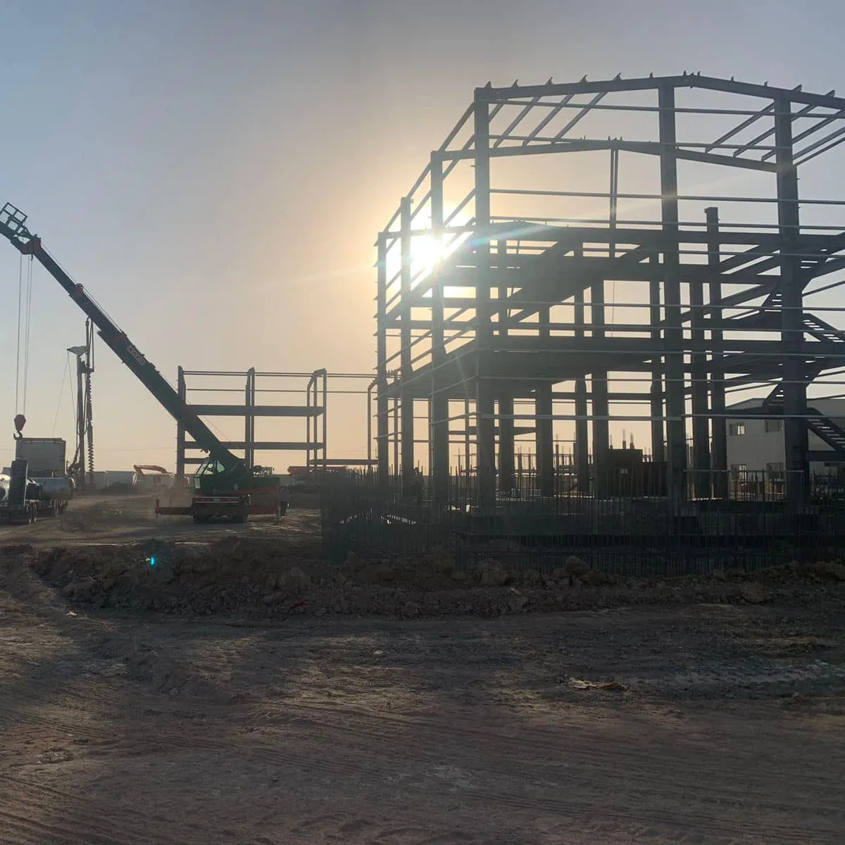 Prefabricated Steel Office Commercial Building