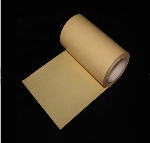 Yellow Single Side PE Silicone Kraft Release Paper