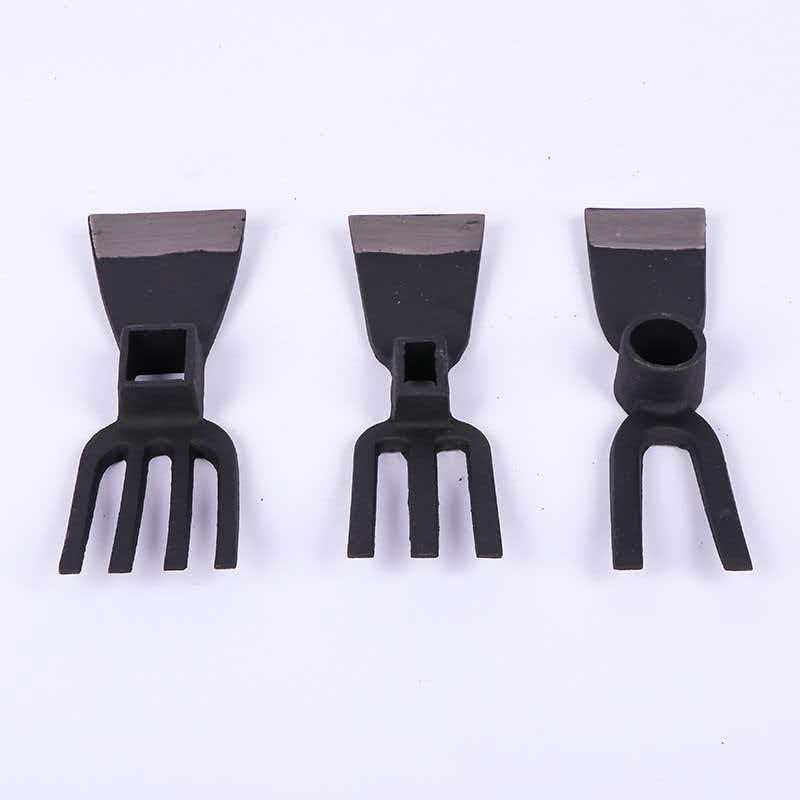 High Quality Carbon Steel Farming Tools Garden Double Head Fork Hoe