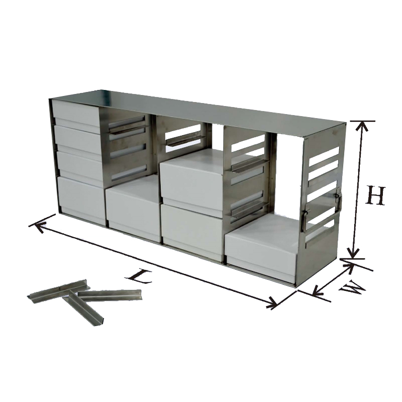 Adjustable Store 2 Inches, 3 Inches and 3.75 Inches High Standard Box Vertical Refrigerator Freezer Rack
