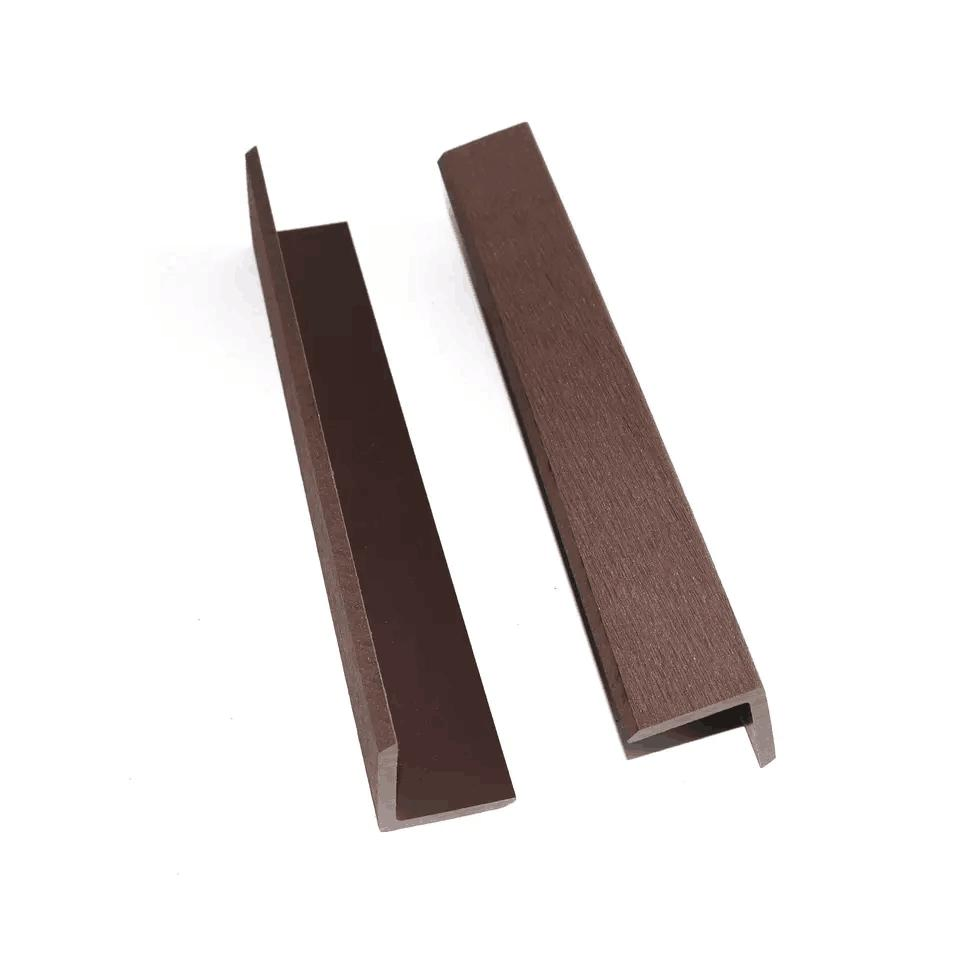 WPC Edge Banding Plate Edge Cover Board Outdoor Outdoor for Garden and Swimming Pool