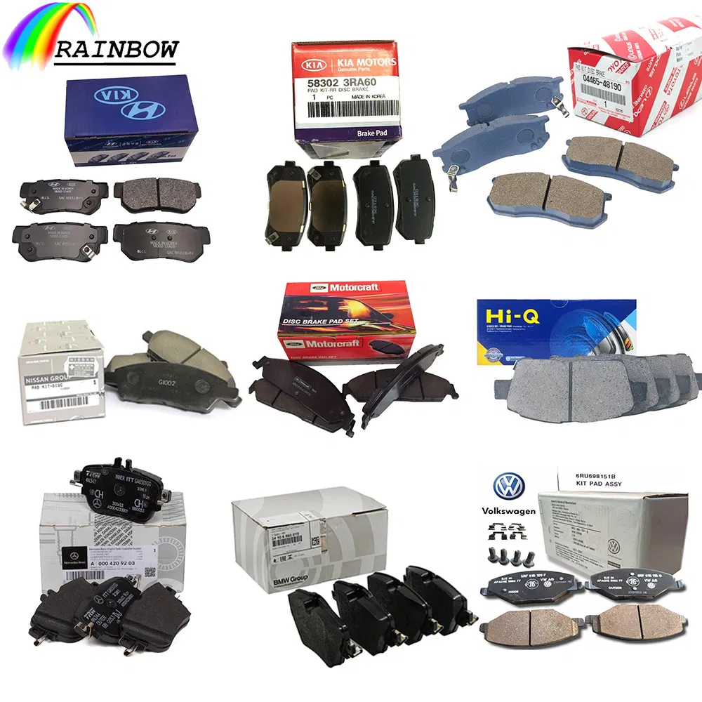 Керамические тормозные колодки 04465-YZZE9 для Toyota