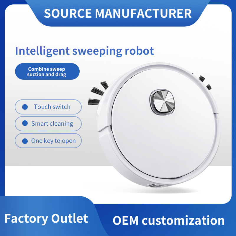 New Style Hot ODM Sweeping Machine Touch Control Mop Robot Vacuum Cleaner