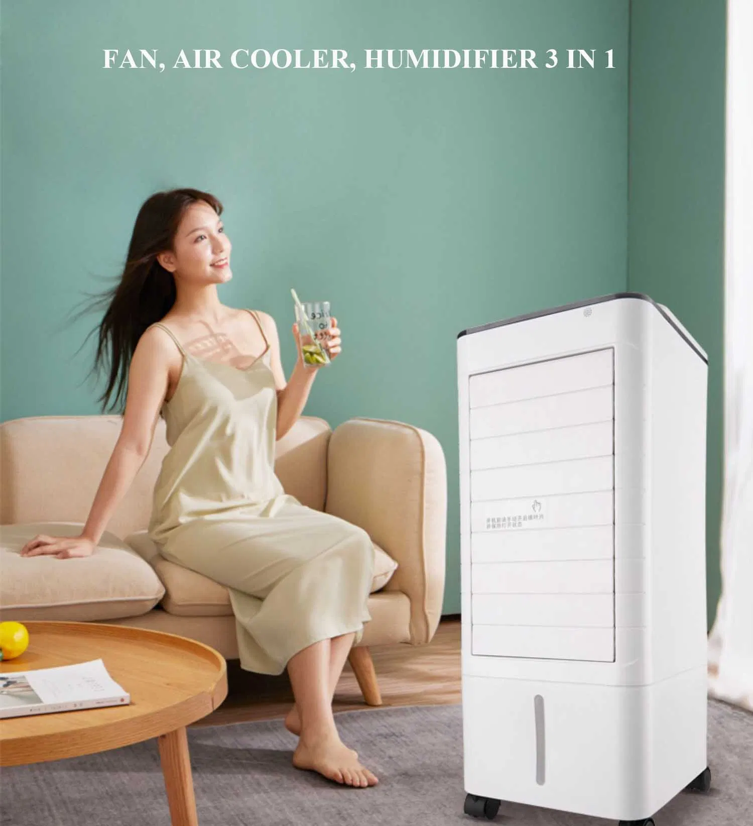 Hot Selling Humidifier Remote Evaporative Room Air Cooler for Dining Environments