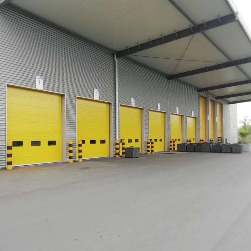 Industrial Energy Efficient Insulated Electric Insulation Sectional Doors