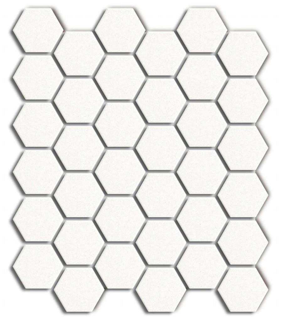 Modern Matte Full Body Hexagon Tiles Anti-Slip Geometric Mosaic for Bathroom and Kitchen Floor