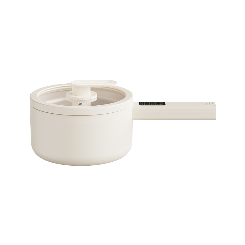 Portable Non-Stick Frying Pan Over-Heating and Boil Dry Protection Stainless Steel Non Stick Automatic Soup Maker Electric Cooker Pot