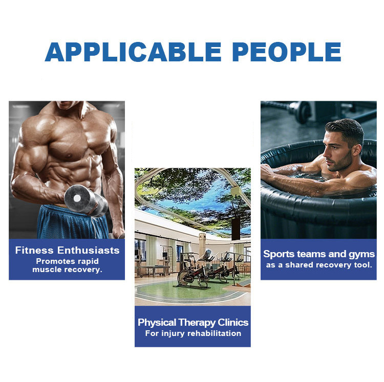 Промышленный охладитель для ледяных ванн 1HP с озоном