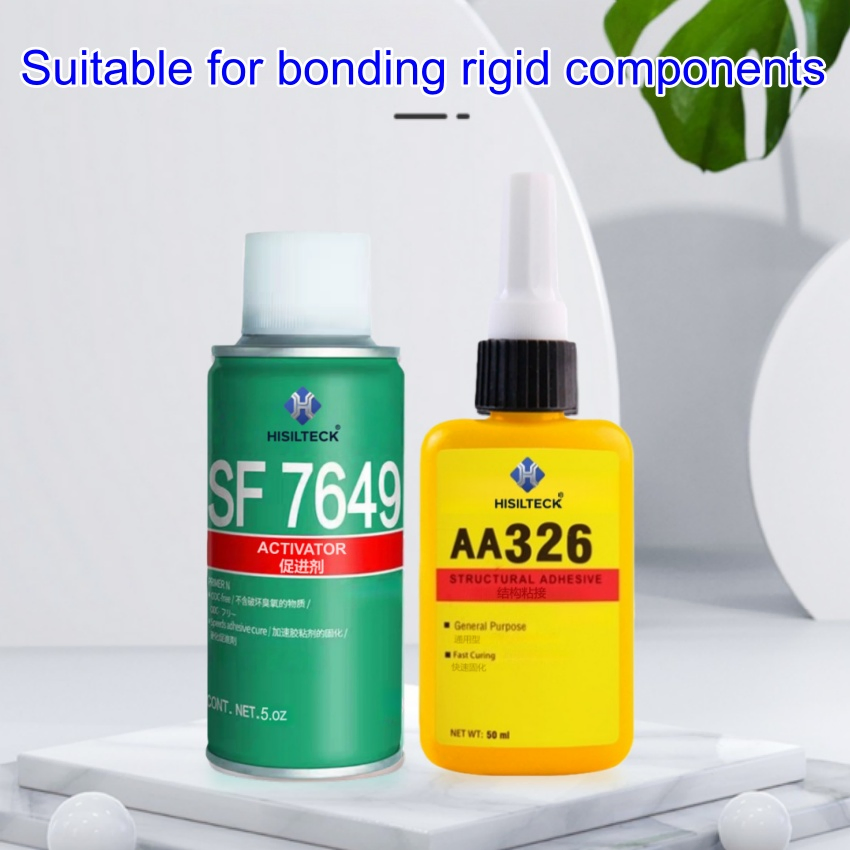 Instant Drying Anaerobic Planar Structural Adhesive 326 Accelerated Curing Agent Sf 7649 Super Glue for Loudspeaker, Magnet, Glass and Metal